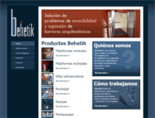 Tablet Screenshot of behetik.com